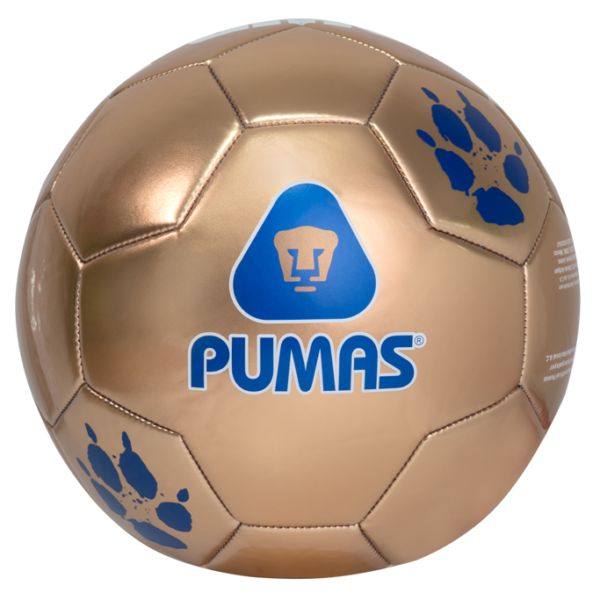 Pumas 25-9 2 Balón Pumas Azul y Oro
